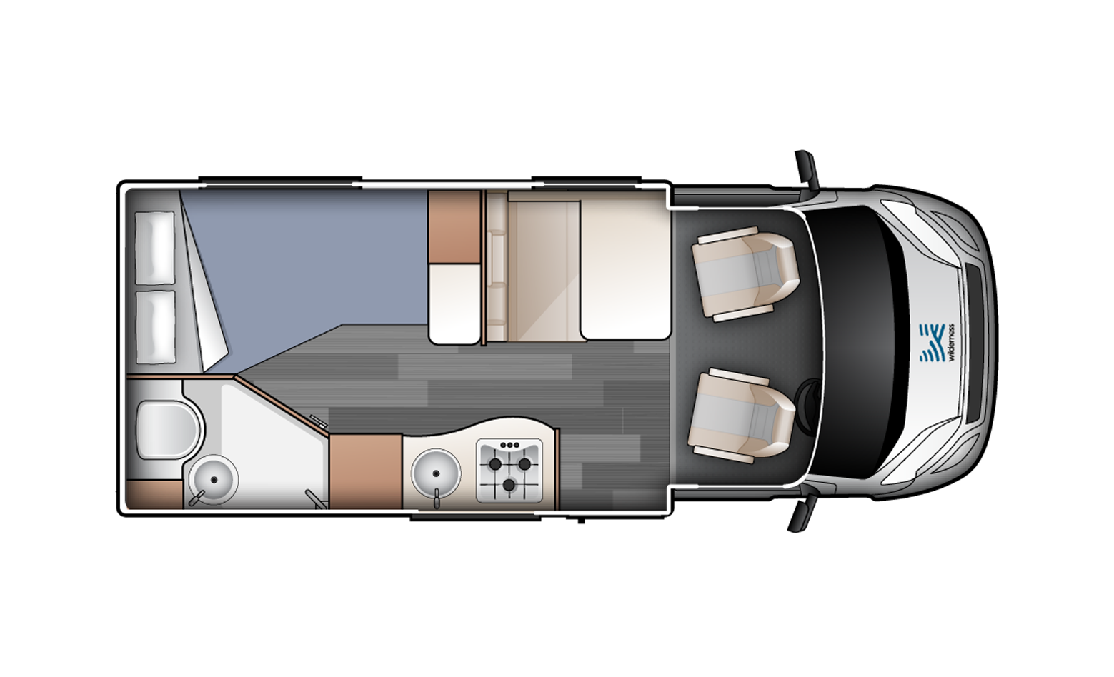 New 2 sale berth campervans